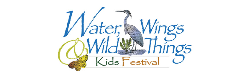 Water, Wings and Wild Things Kids Festival Logo