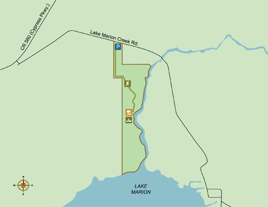 Sherwood L Stokes trails map